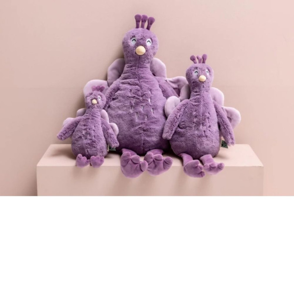 Petite peluche bébé mrs. peacock Trixie