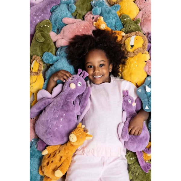 Peluche moyenne bébé mrs. peacock Trixie