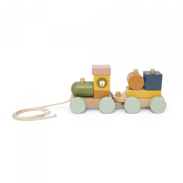 Mini train des animaux en bois Trixie