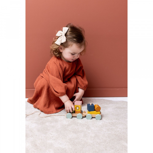 Mini train des animaux en bois Trixie