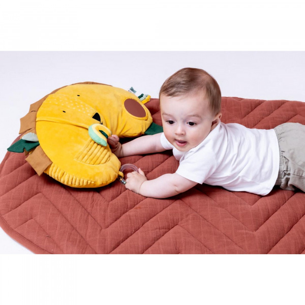 Coussin d'activités - mr. lion jaune Trixie
