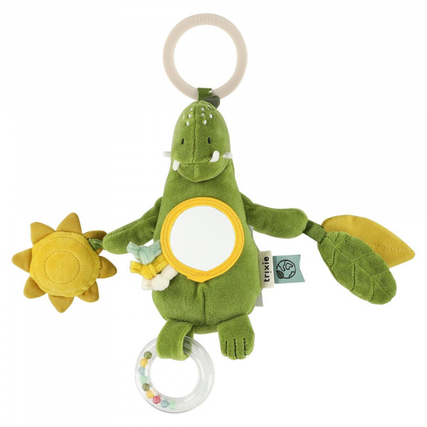 Jouet d'activités bébé à suspendre - mr. dino Trixie