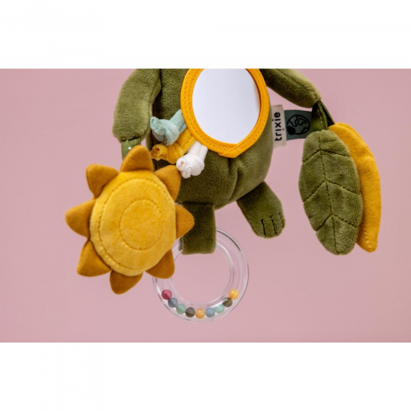 Jouet d'activités bébé à suspendre - mr. dino Trixie