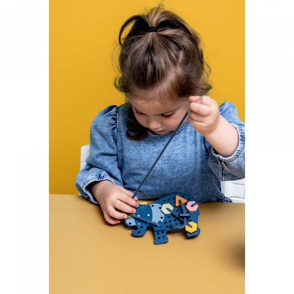 Jeux de laçage bois animaux - all animals Trixie