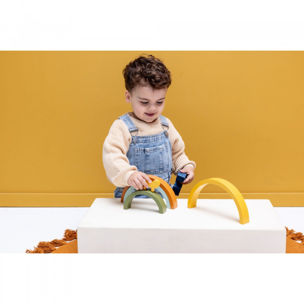 Arc-en-ciel à empiler en bois - mr. lion Trixie