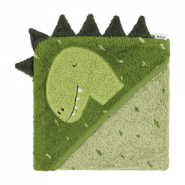 Cape de bain bébé mr. dino - 75 x 75 cm Trixie