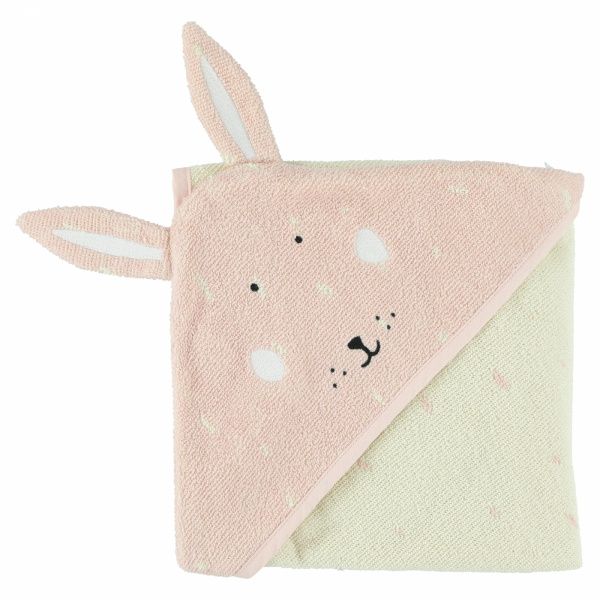Cape de bain bébé mrs. rabbit - 75 x 75 cm Trixie