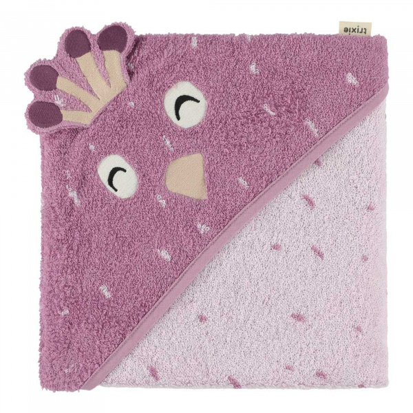 Cape de bain bébé 75x75cm - mrs. peacock Trixie