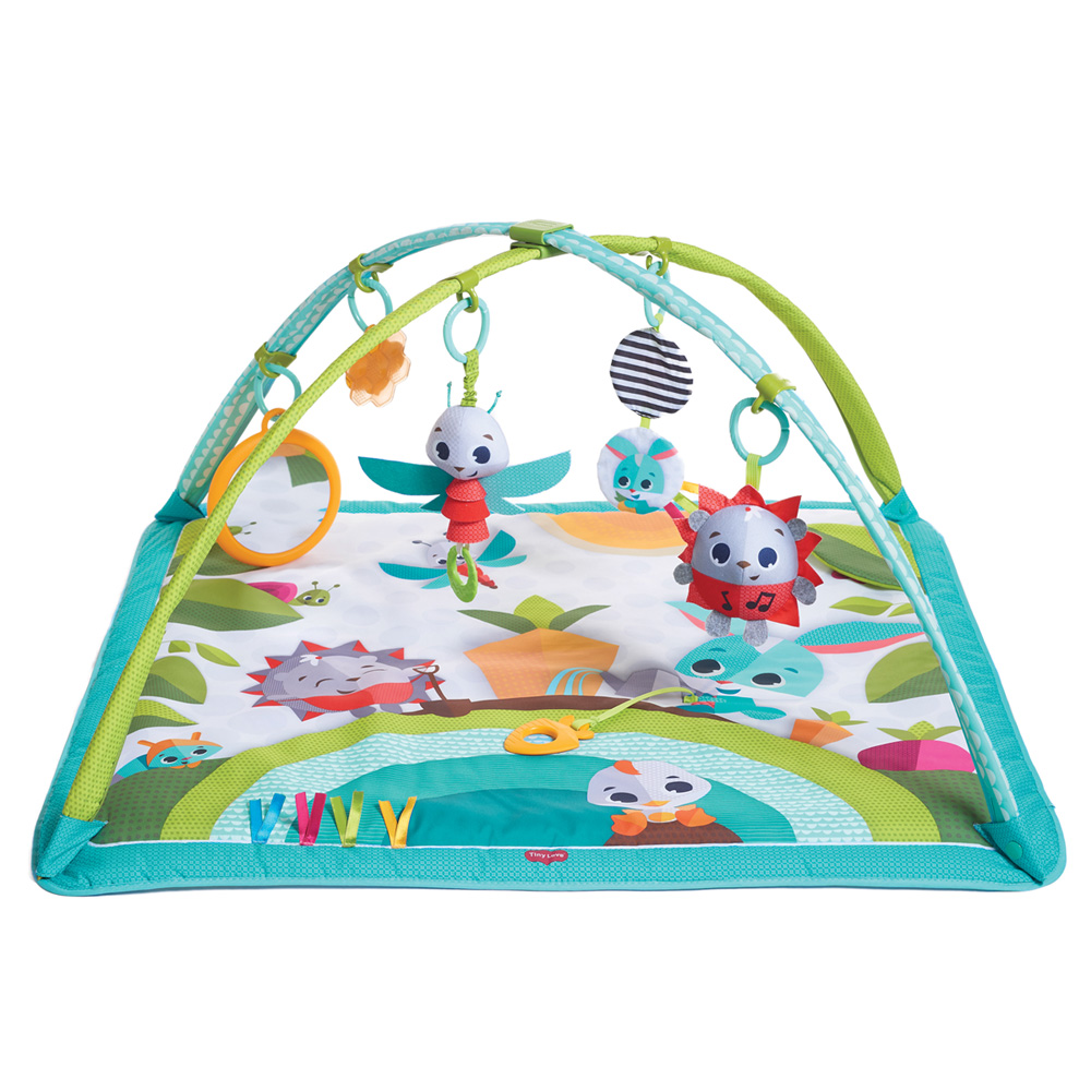 Tapis d'éveil gymini avec arches - sunny day dans la prairie de Tiny love  sur allobébé