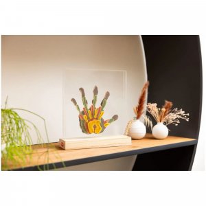 Cadre transparent 4 empreintes Tiny love