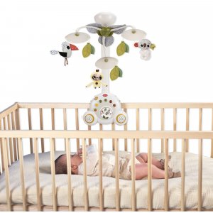 Mobile musical bébé avec veilleuse boho chic Tiny love