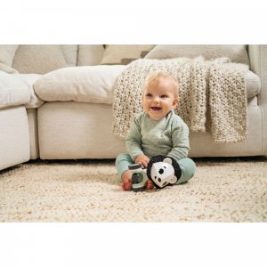 Jouet d'éveil tiny roller lion - black & white Tiny love