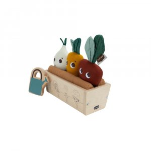Cagette de 3 peluches légumes - garden of adventures Tiny love