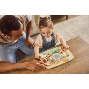 Panneau d’activité en bois farmers Tiny love