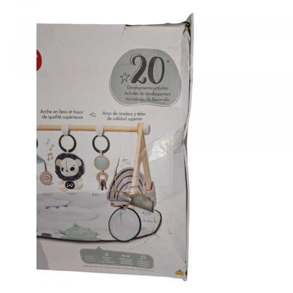 Les imparfaits - tapis d'éveil gymini de luxe collection black & white Tiny love