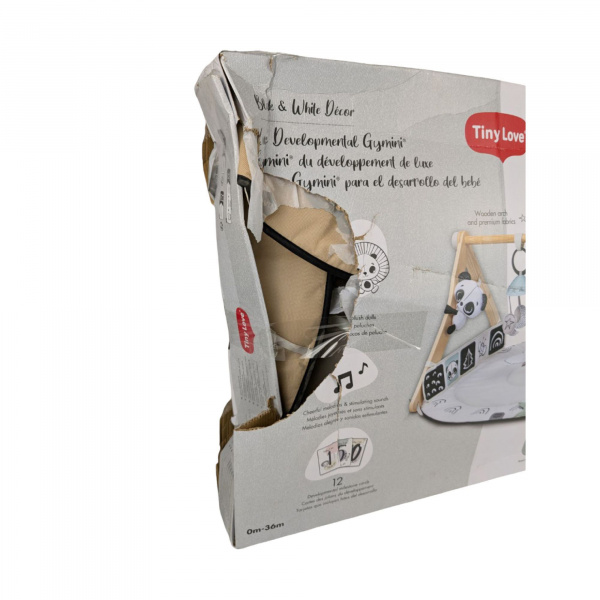 Les imparfaits - tapis d'éveil gymini de luxe collection black & white Tiny love