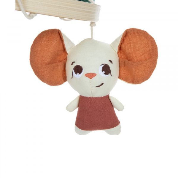 Mobile musicale wooden - collection garden of adventures Tiny love