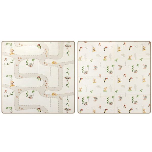 Tapis d’éveil pliable double face boho chic Tiny love