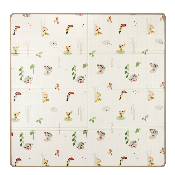 Tapis d’éveil pliable double face boho chic Tiny love