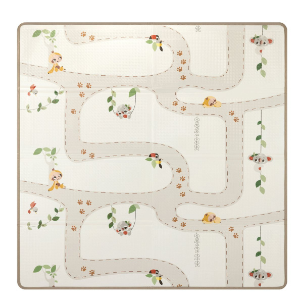 Tapis d’éveil pliable double face boho chic Tiny love