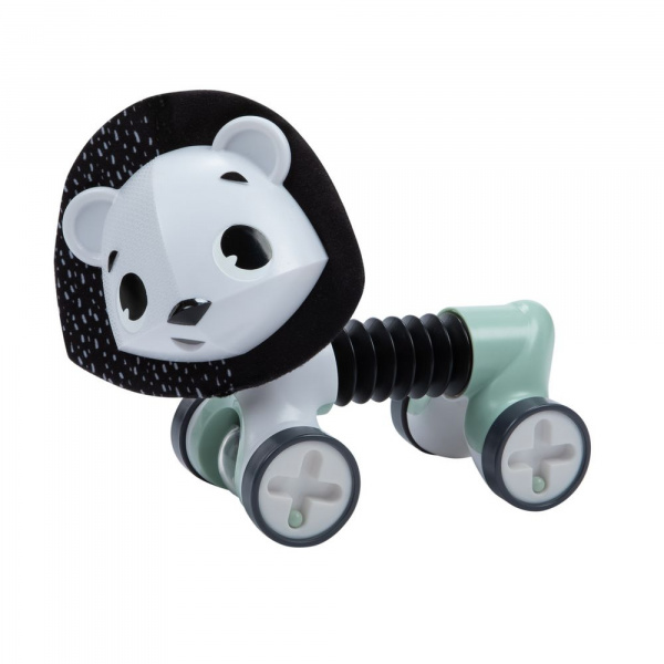 Jouet d'éveil tiny roller lion - black & white Tiny love
