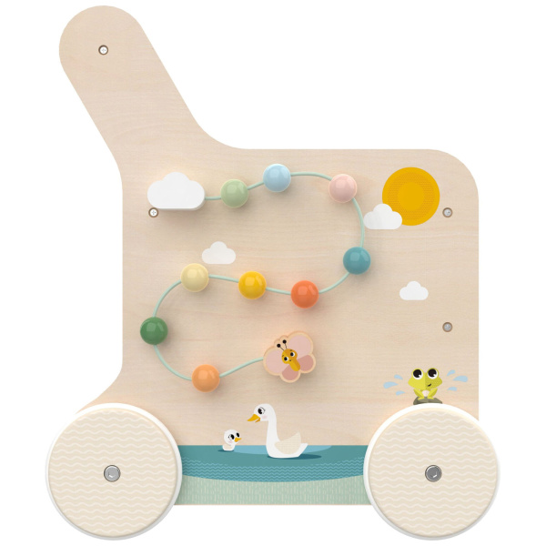 Chariot d’activités en bois farmers Tiny love