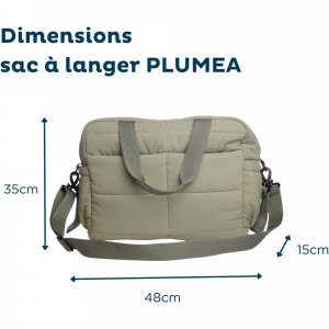 Sac à langer pluméa vert cactus Thermobaby