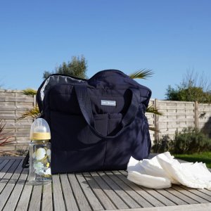 Sac à langer pluméa bleu nuit Thermobaby