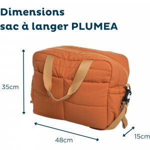 Sac à langer pluméa ocre Thermobaby