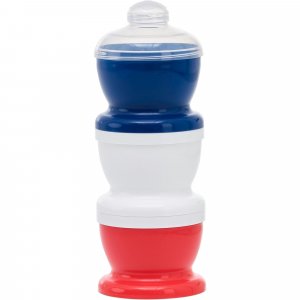 Boite doseuse lait tricolore - 3 compartiments Thermobaby