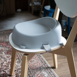 Rehausseur de chaise easy gris velours Thermobaby