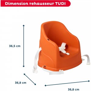 Rehausseur de chaise tudi terracotta Thermobaby