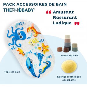Pack accessoires de bain Thermobaby