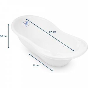 Baignoire yoopi avec support - blanc Thermobaby