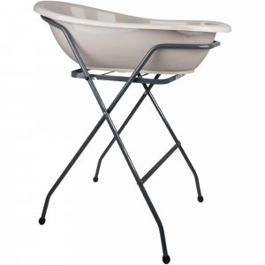 Baignoire yoopi avec support - gris charme Thermobaby