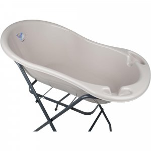 Baignoire yoopi avec support - gris charme Thermobaby
