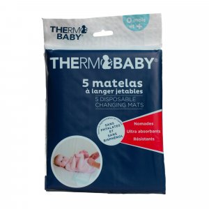 Matelas à langer jetables - 5 pièces Thermobaby