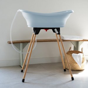 Baignoire vasco 5 en 1 - fleur bleu Thermobaby