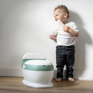 Mini toilettes enfant vert sauge Thermobaby
