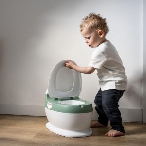 Mini toilettes enfant vert sauge Thermobaby