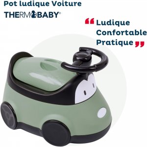 Pot enfant voiture vert sauge Thermobaby