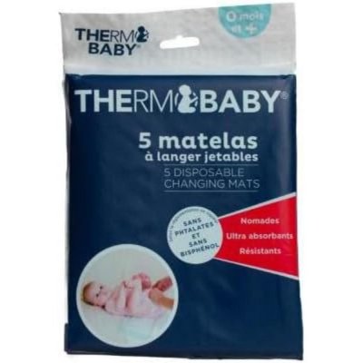 Matelas à langer jetables - 5 pièces