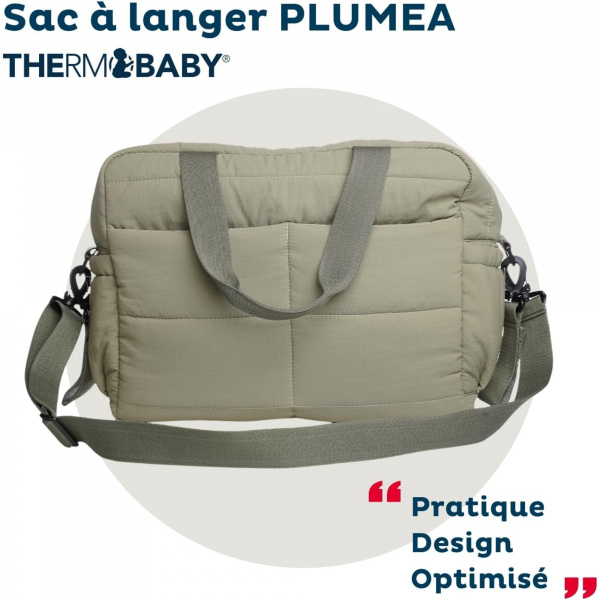Sac à langer pluméa vert cactus Thermobaby