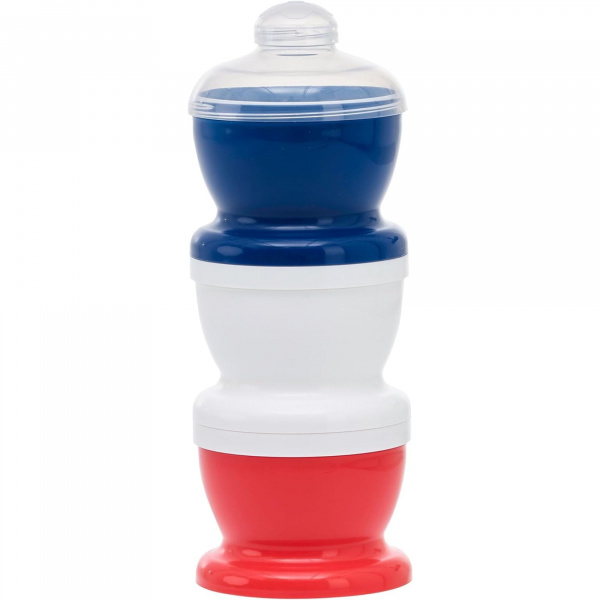 Boite doseuse lait tricolore - 3 compartiments Thermobaby