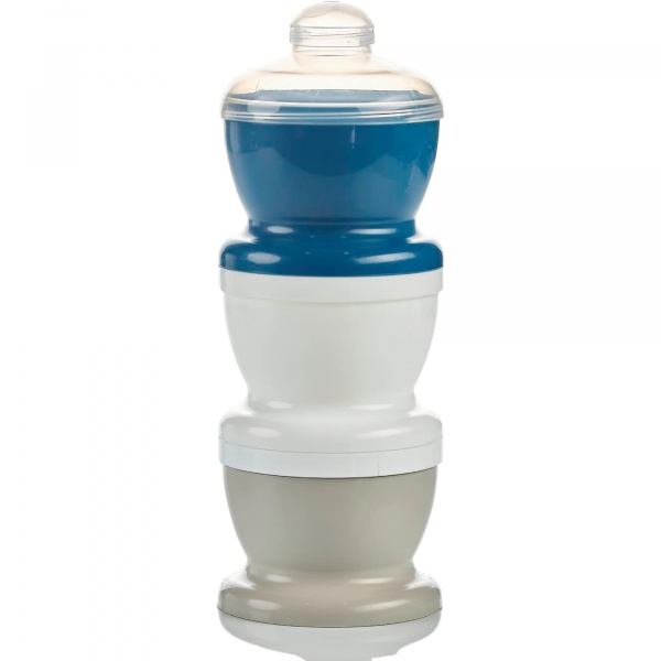 Boite doseuse lait bleu océan - 3 compartiments Thermobaby