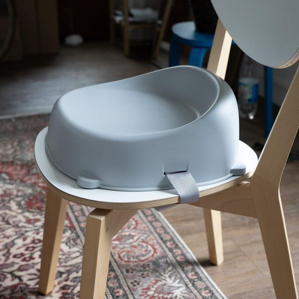 Rehausseur de chaise easy gris velours Thermobaby