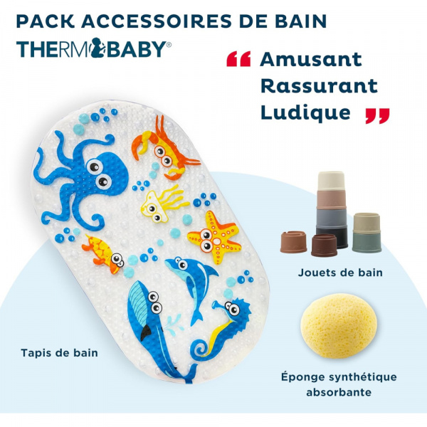 Pack accessoires de bain Thermobaby