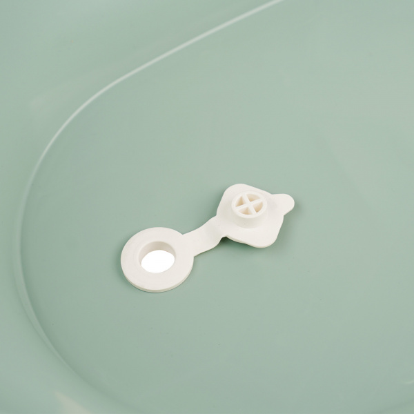 Baignoire vasco avec pied et tuyau vert sauge Thermobaby