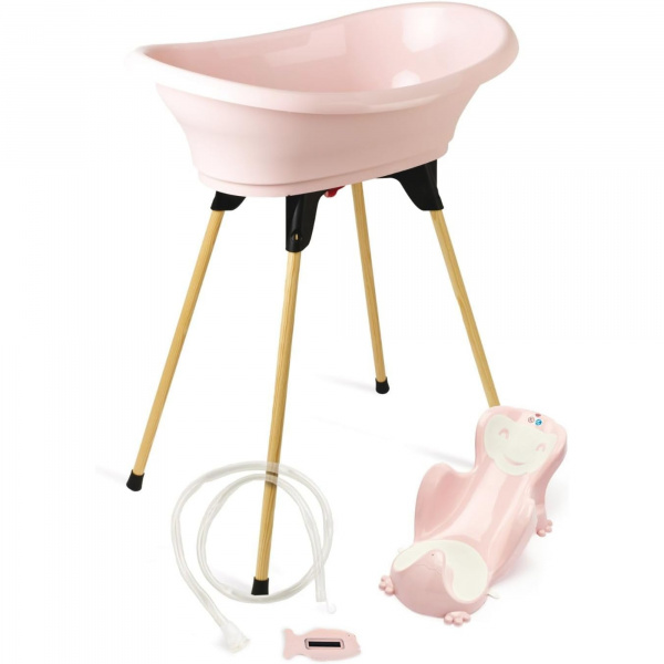 Vaignoire vasco 5 en 1 - rose poudré Thermobaby