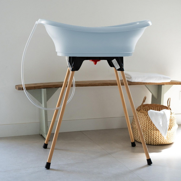 Baignoire vasco 5 en 1 - fleur bleu Thermobaby